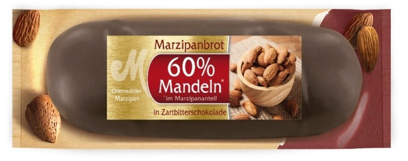 Premium Marzipanbrot 60% Mandeln / Миндальный батончик