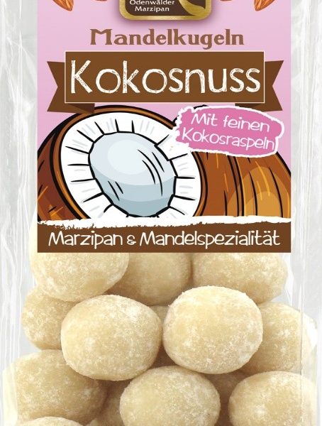Mandel-Kugeln Kokosnuss / Миндальные шарики, вкус кокос