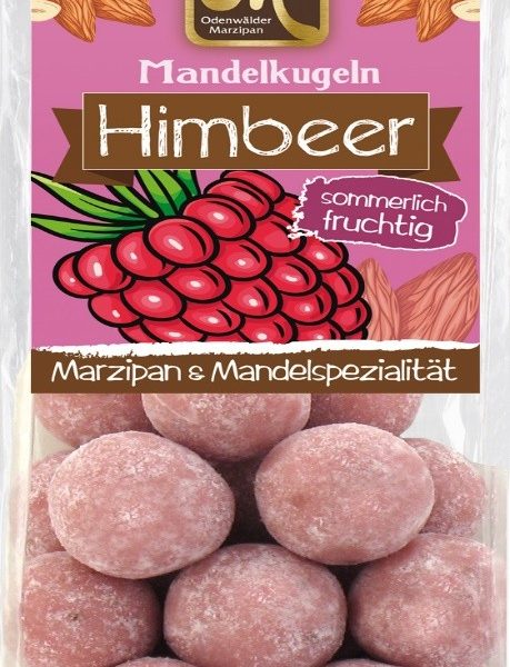 Mandel-KugelnHimbeer/Миндальные шарики